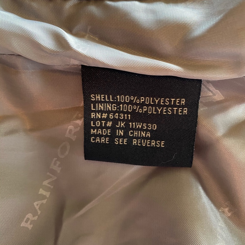 Rainforest Rain/Trench/Spring Coat - image 8